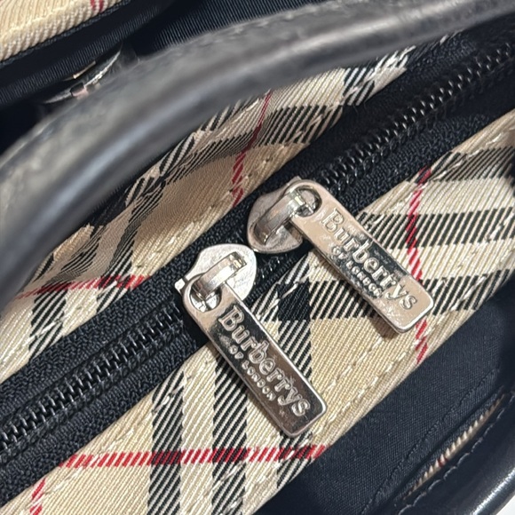 Burberry Beige and Black Novacheck Tote - Picture 8 of 16
